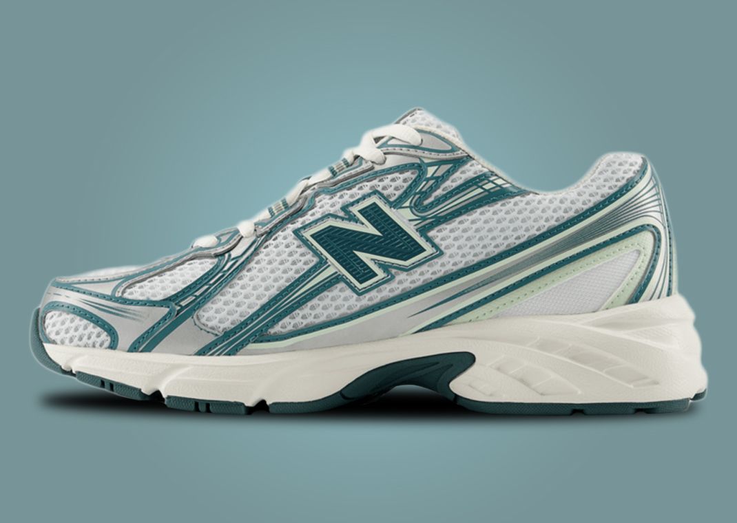 The New Balance 740 White Marsh Green Releases October 2024 The New Balance 740 White Marsh Green Releases October 2024