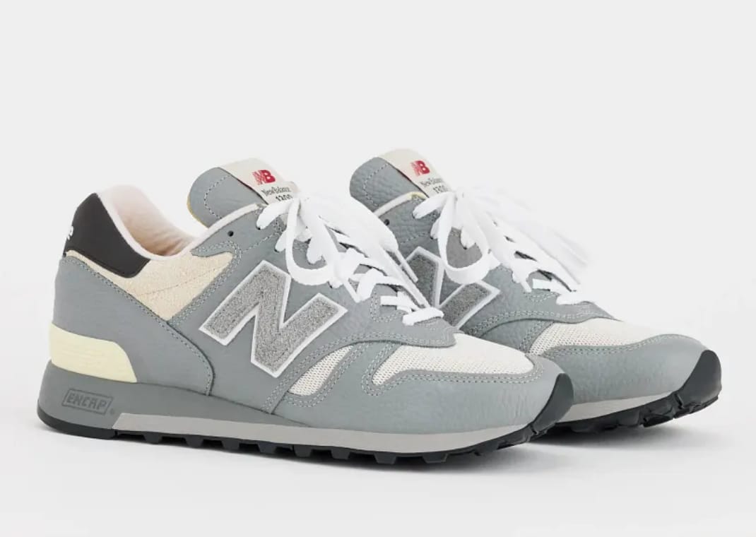 The New Balance 1300 Made in USA Slate Grey Gives Vintage Vibes