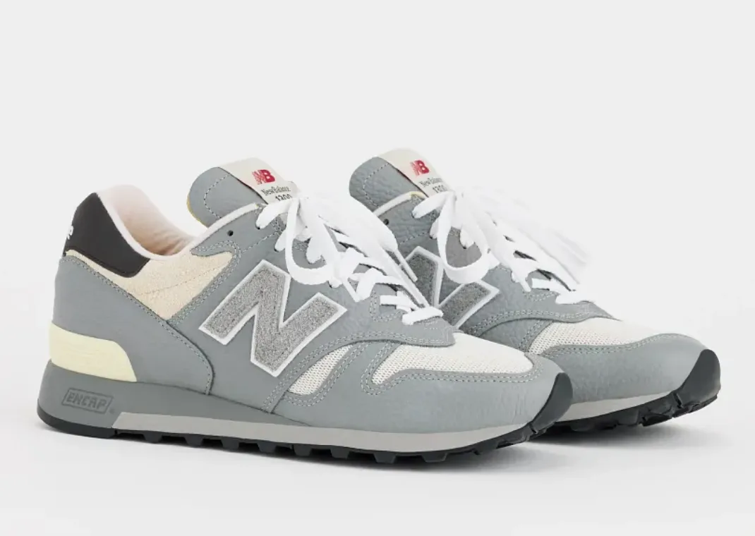 The New Balance 1300 Made in USA Slate Grey Gives Vintage Vibes