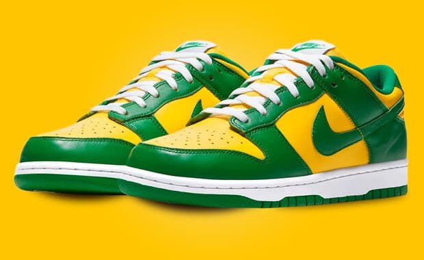 Nike Dunk Low Brazil Angle