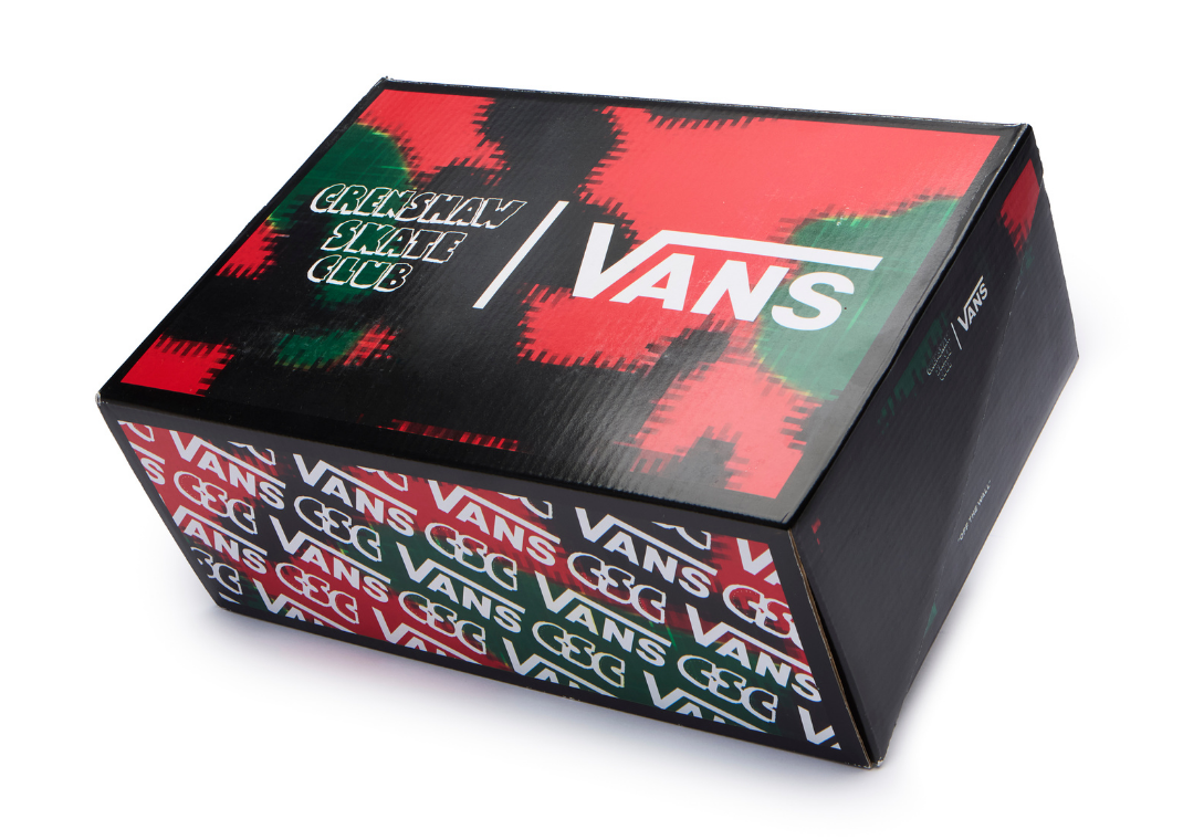 Crenshaw Skate Club x Vans Half Cab RGB - Box