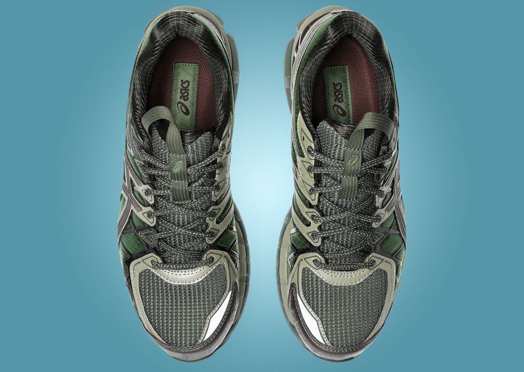 Kiko Kostadinov x Asics UB10-S Gel Kayano 20 Moss Gunmetal Top