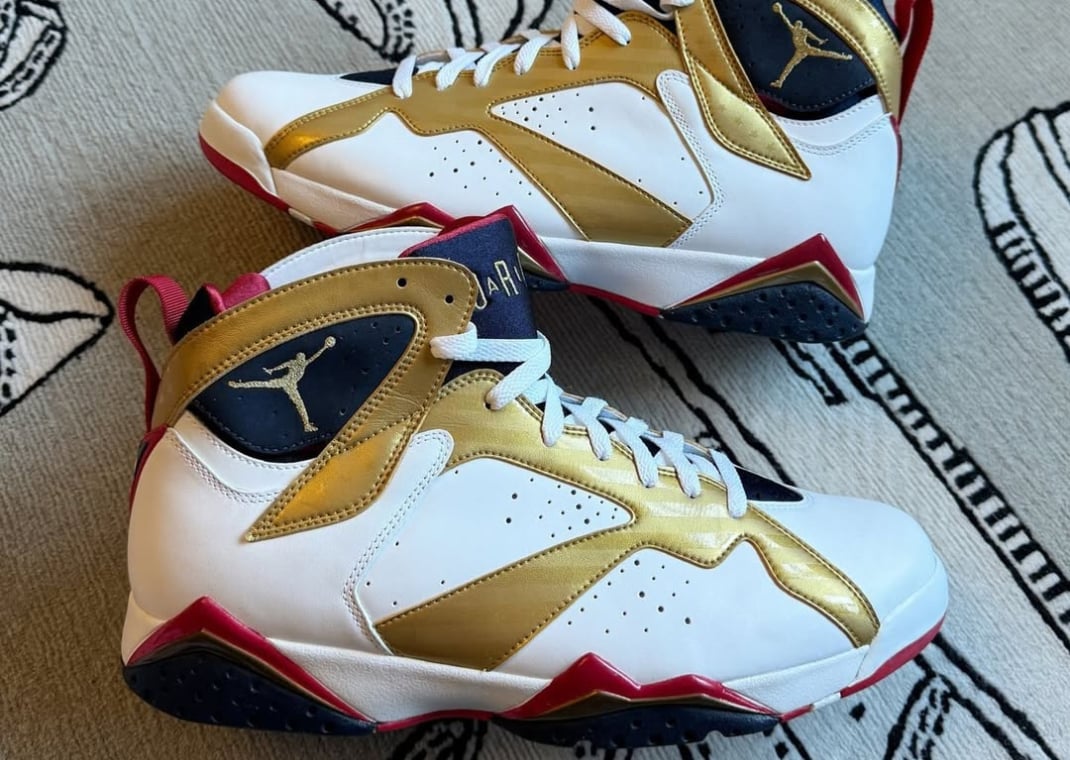 Air Jordan 7 Olympic Gold Medal PE