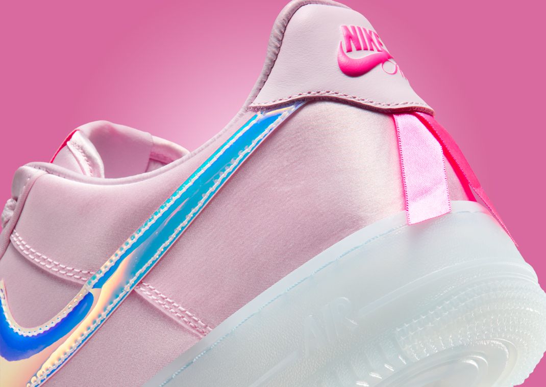 Nike Air Force 1 Low Luxe BCA Pink Foam Detail