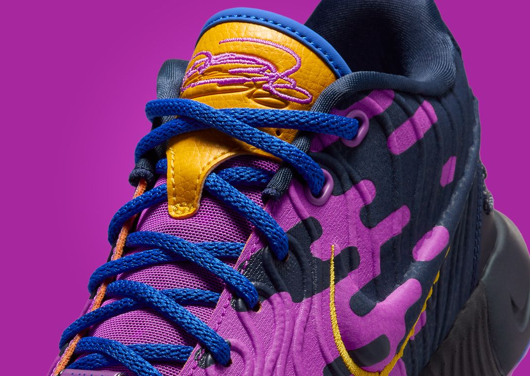 Nike LeBron 21 Nike Camp (GS) Tongue Detail