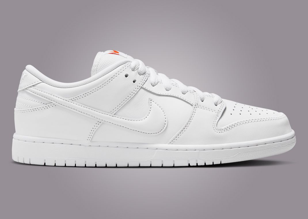 Nike SB Dunk Low ISO Triple White Lateral