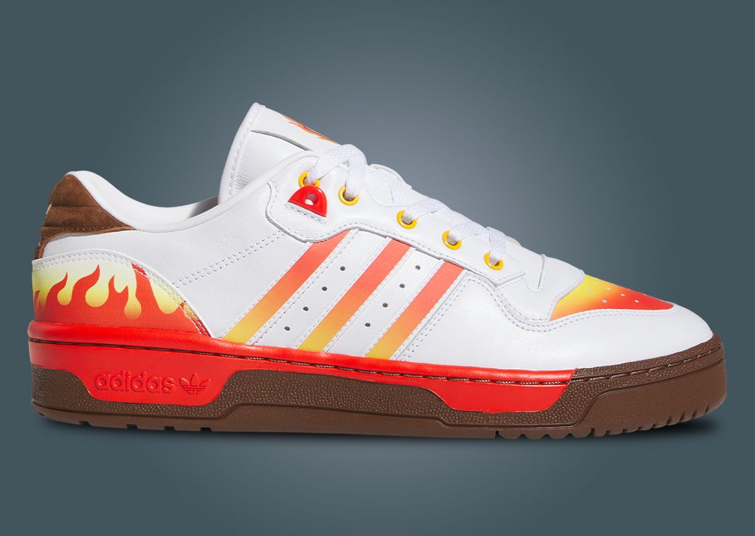 Demon Slayer x adidas Rivalry Low Rengoku Lateral