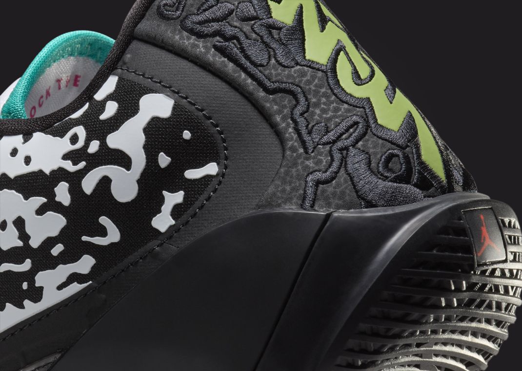 Jordan Zion 3 Pressure Heel Detail