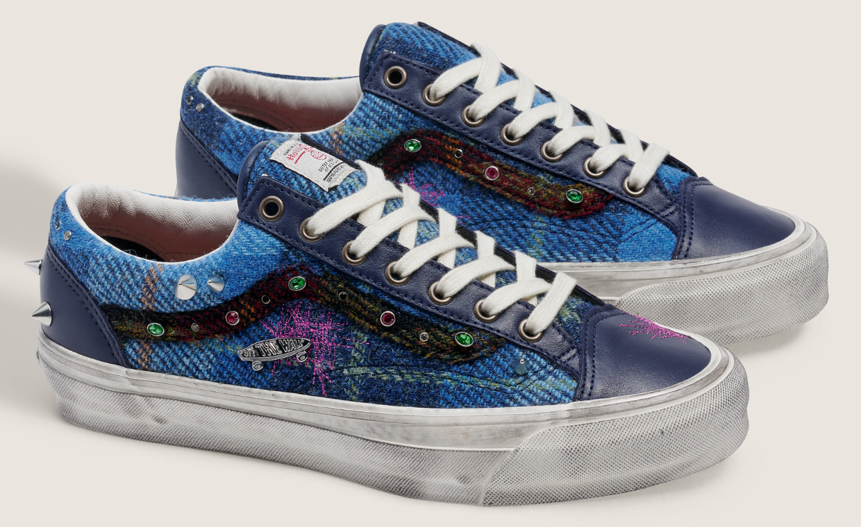Harris Tweed x Vans Old Skool 36