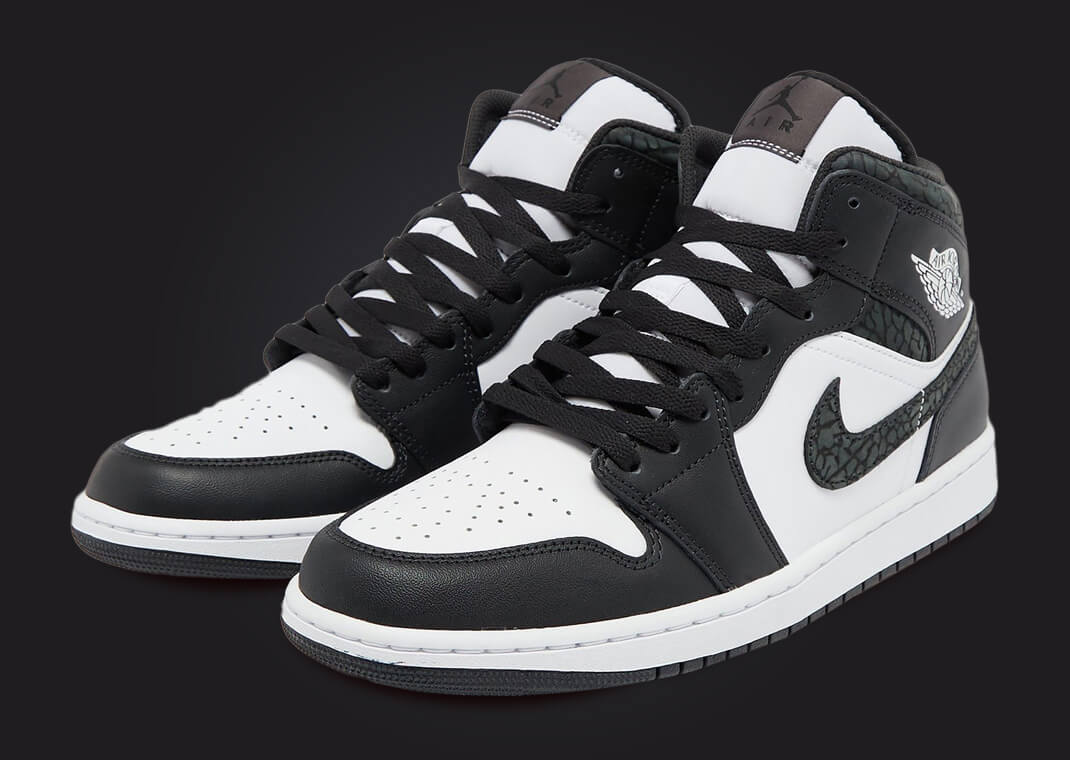 Air Jordan 1 Mid SE "Panda Elephant"