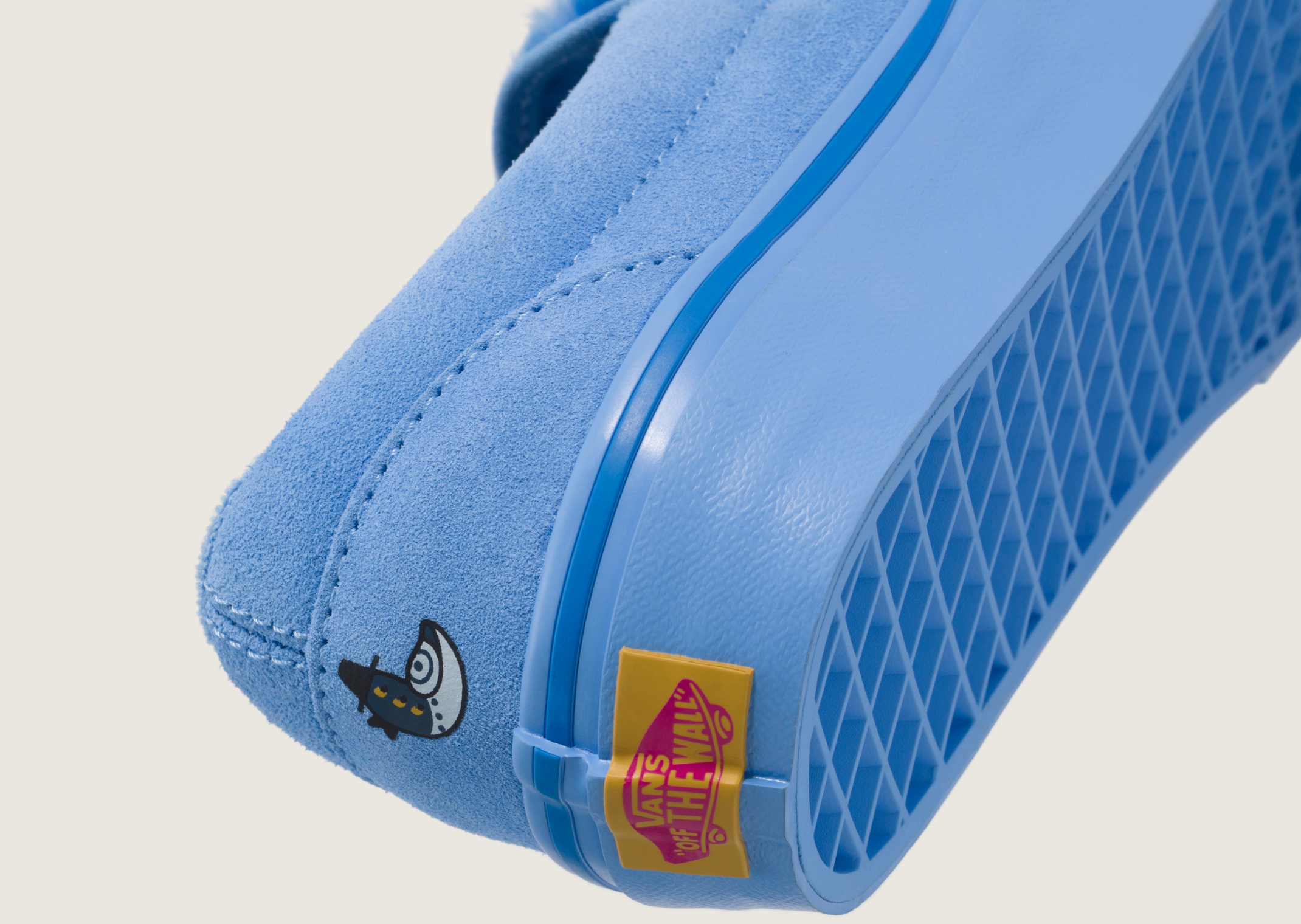 K-Pop Demon Hunters x Vans Classic Slip-On Derpy (GS) - Heel Detail