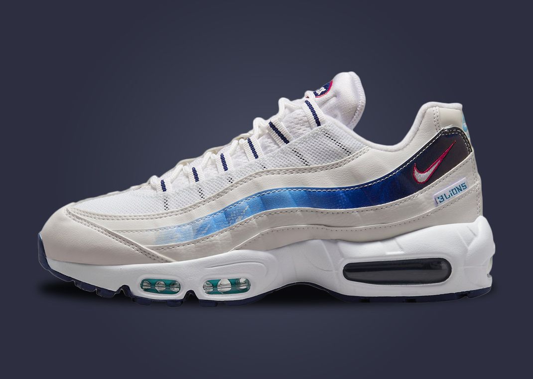 air max 95 white blue