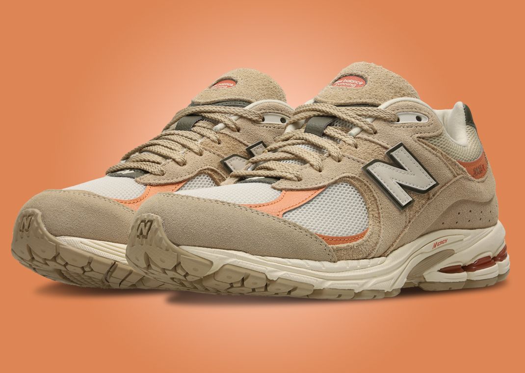 New Balance 2002R Beige Tan Angle