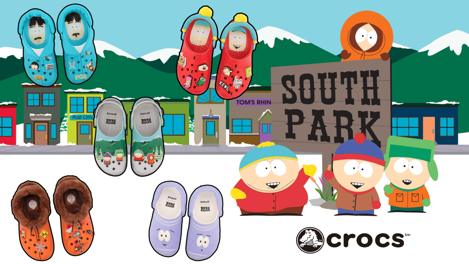 South Park x Crocs Pack