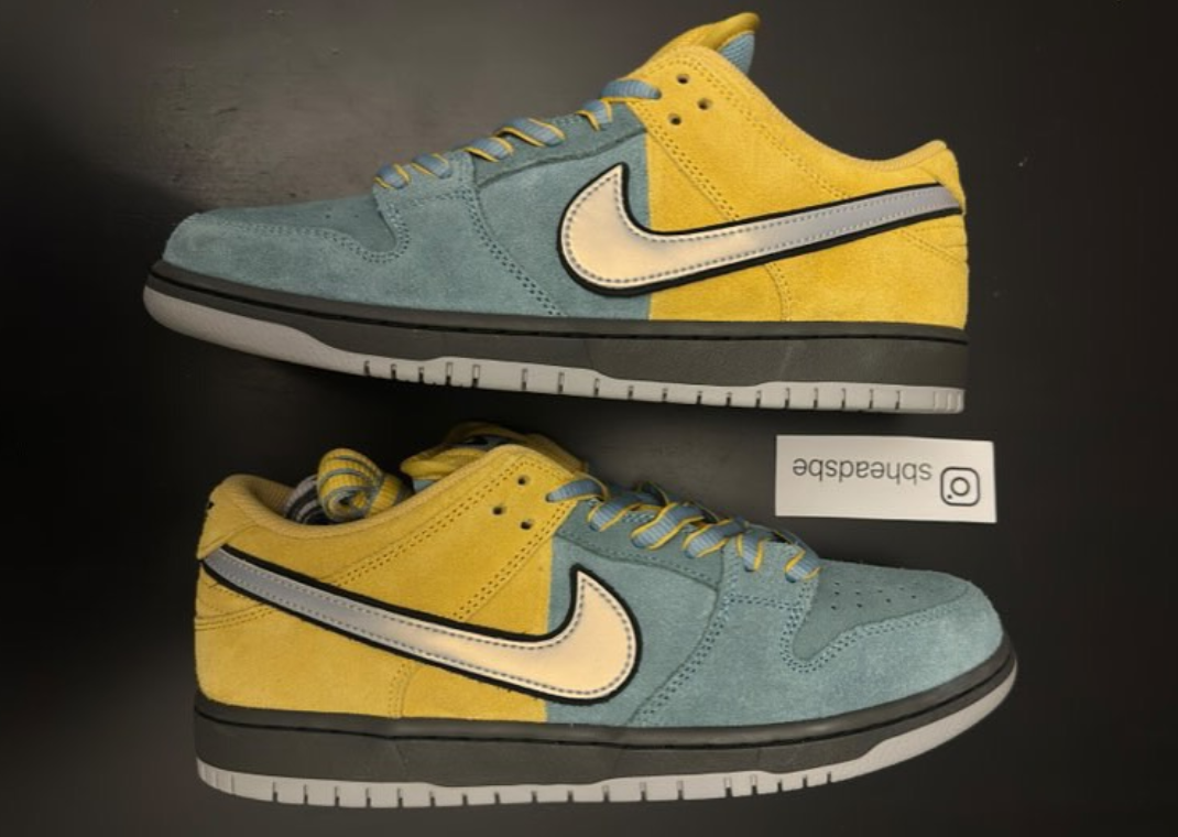Nike SB Dunk Low Split Lightning Denim Turquoise