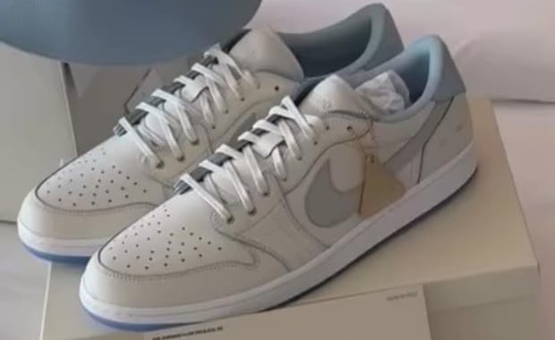 Cam Jordan Gets Gifted The All-New Air Jordan 1 Low 85 Board of Governors PE