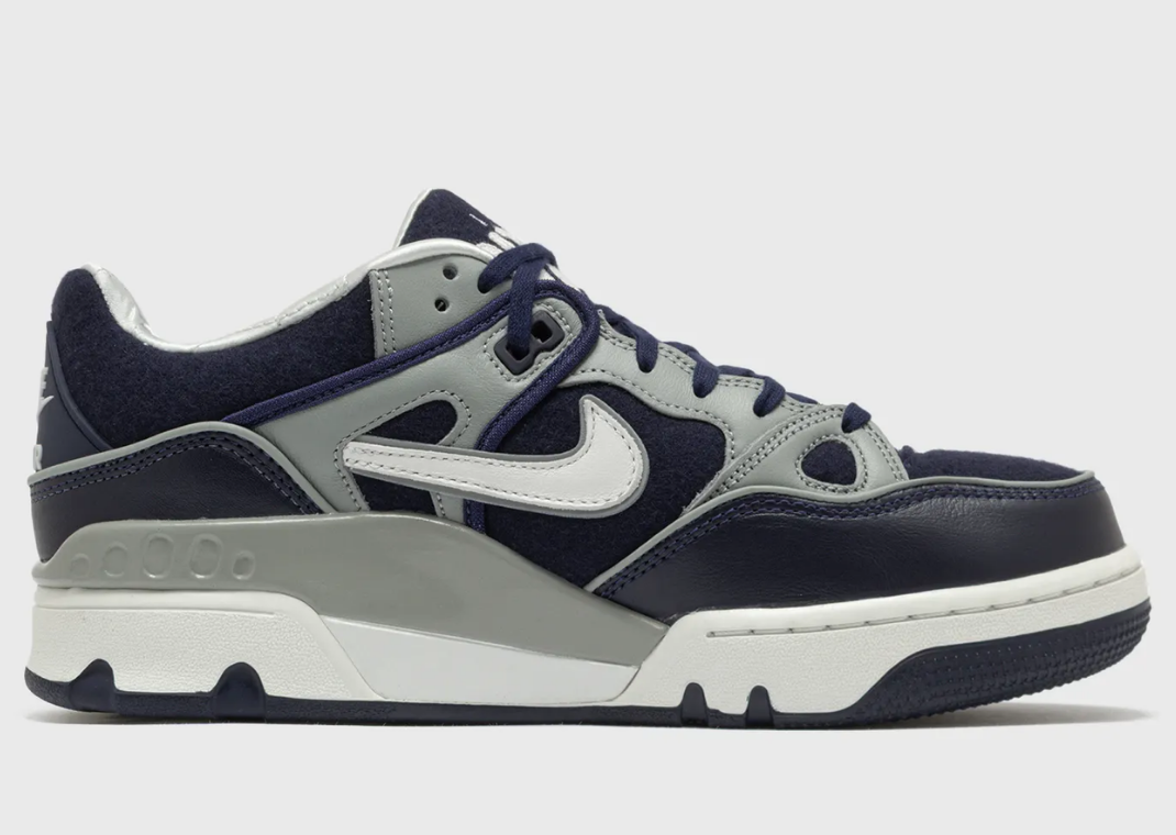 NIGO x Nike Air Force 3 Midnight Navy - Medial