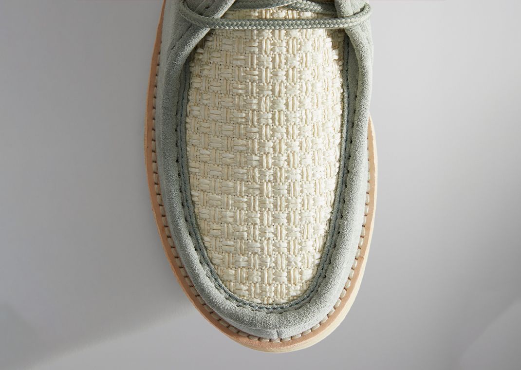 8th St by Ronnie Fieg for Clarks Originals Rossendale II Pale Green Toe
