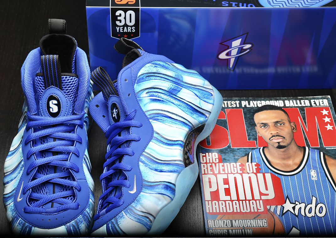 This Nike Air Foamposite One Celebrates SLAM Magazine