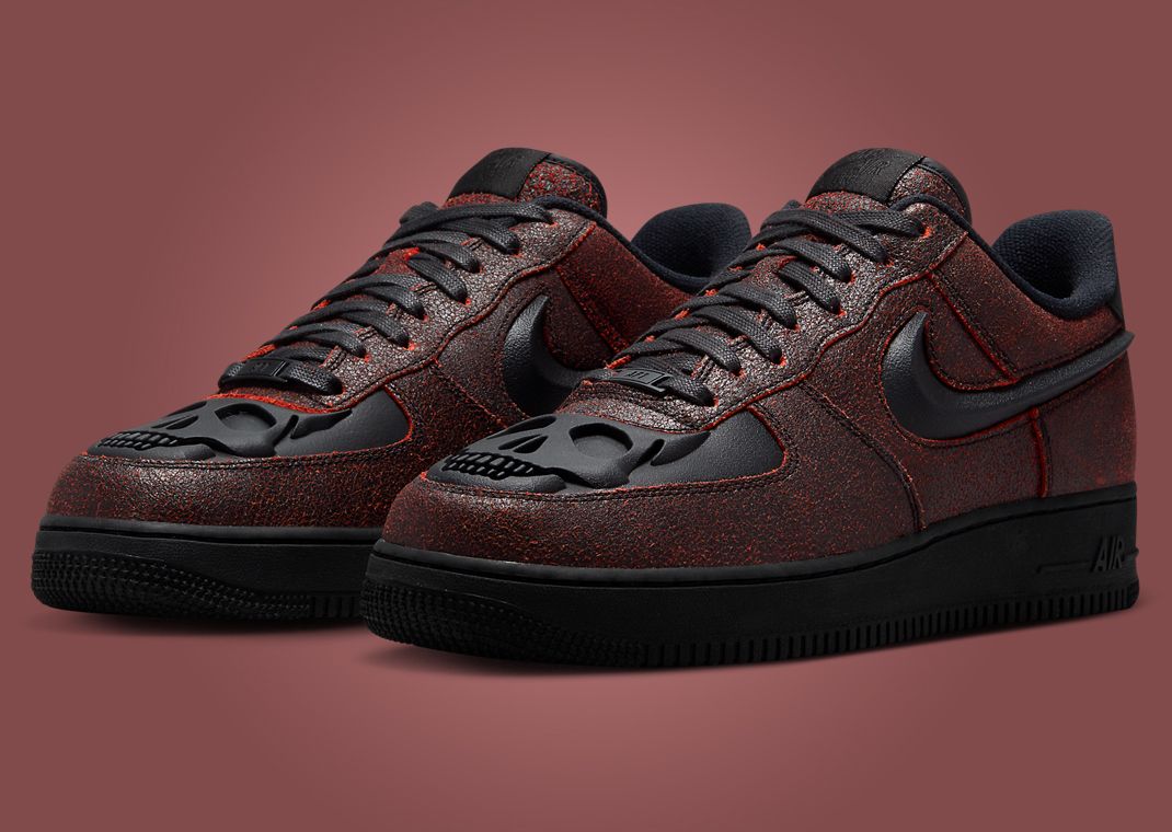 Nike Air Force 1 Low Halloween Skull