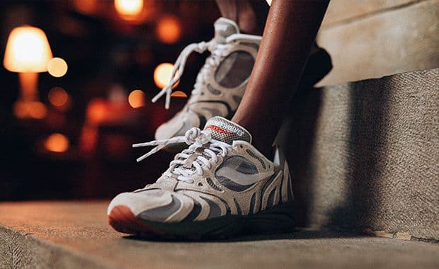 Saucony Taps Raised By Wolves For A Wolf-Inspired Grid Azura 2000