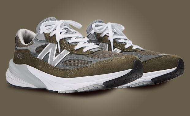 The New Balance 990v6 Made in USA True Camo White Releases in 2024