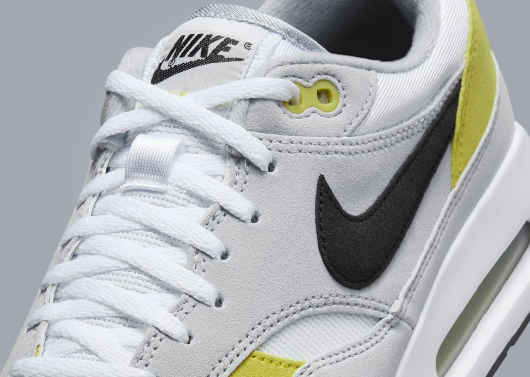 Nike Air Max 1 '86 OG Golf Wolf Grey Bright Cactus Midfoot Detail