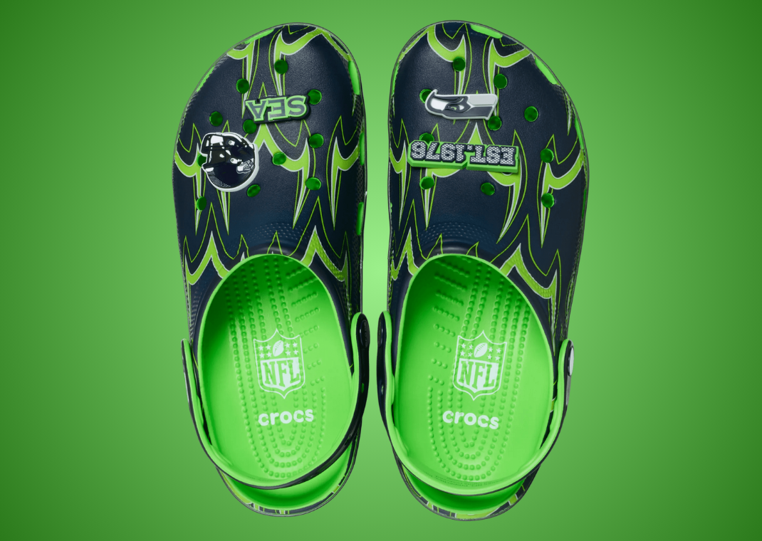 NFL x Crocs Classic Clog Seattle Seahawks - Top