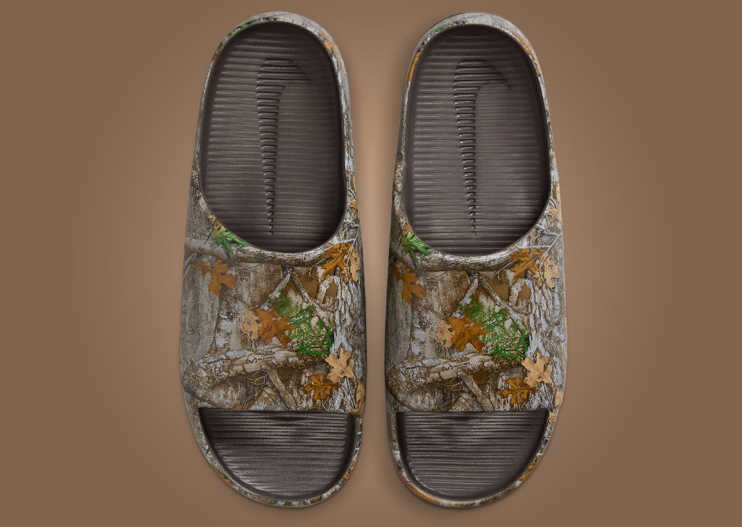 Nike Calm Slide Realtree Camo Top