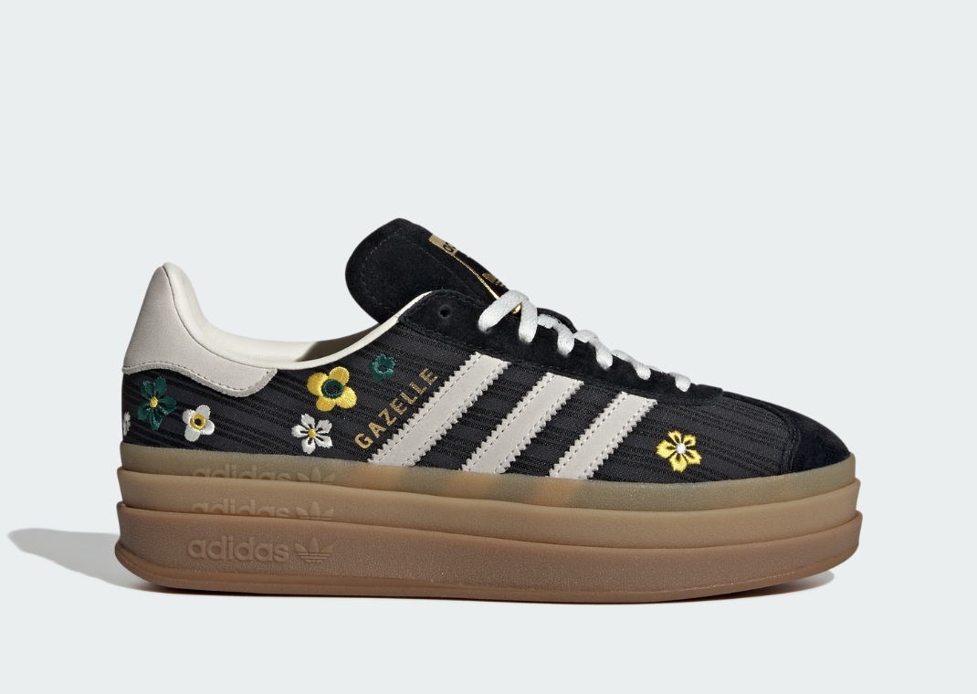Liberty London x adidas Gazelle Bold Black - Lateral