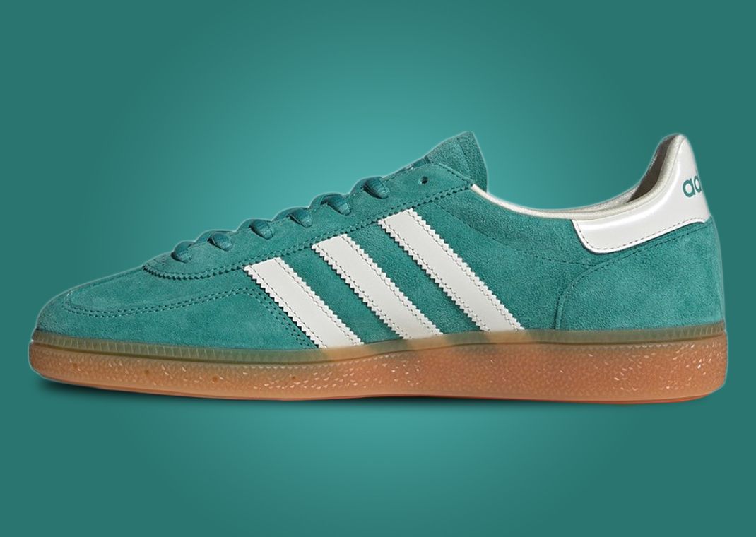 Sporty & Rich x adidas Handball Spezial Green Medial