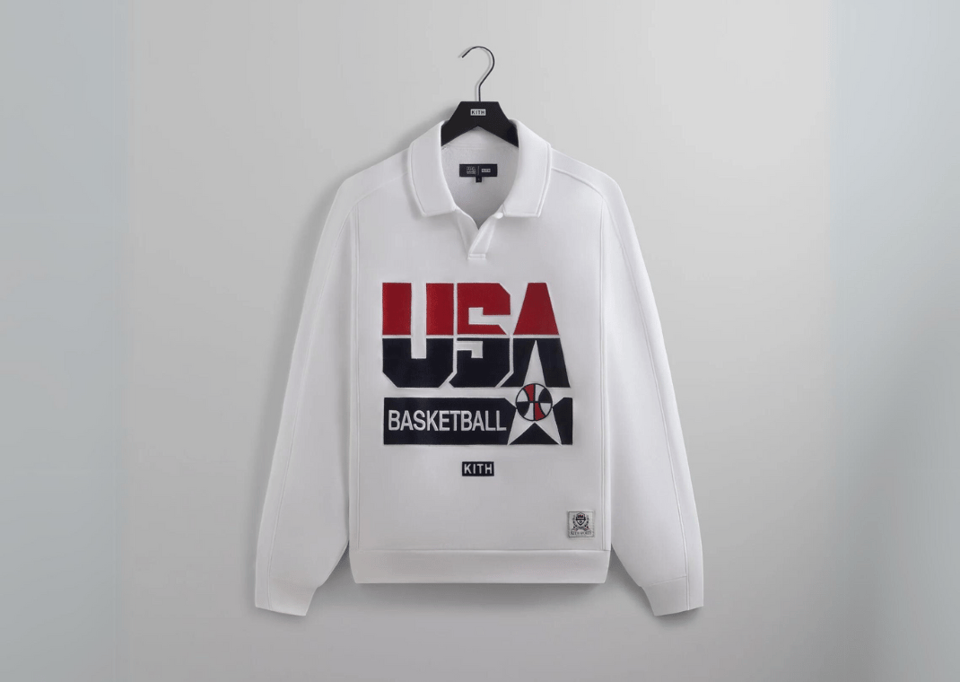 Kith for USA Basketball Nelson Collared Pullover