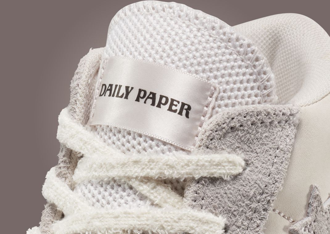 Daily Paper x Converse Star Player 76 Hi White Sand Tongue Detail