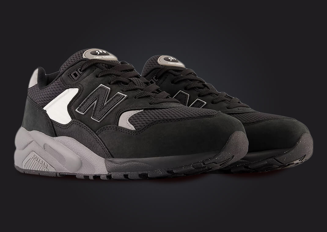 New Balance 580 Black Grey