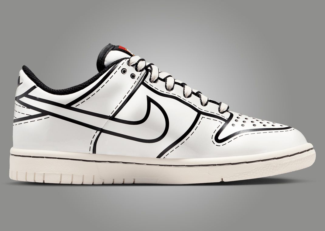 LEGO x Nike Dunk Low Sail (GS) Medial