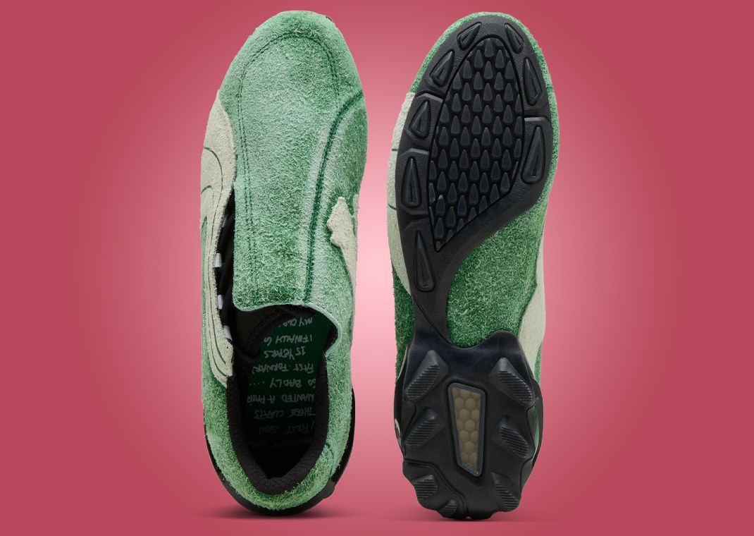 KidSuper x Puma V-S1 Archive Green - Top and Bottom