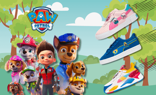 The Paw Patrol x Puma Collection Releases July 21