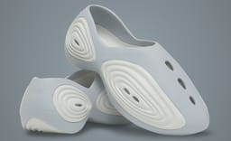 The Latest Crocs Ripple Colorway is a Mix of Steel Grey and Moonlight White