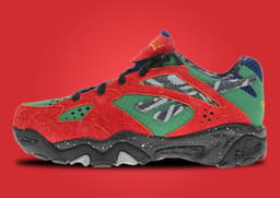 yeseyesee x Reebok Preseason 94 Low Red Lateral