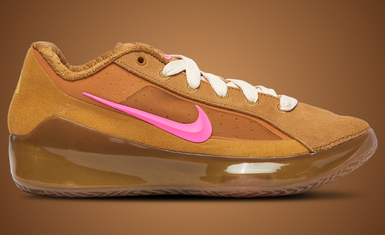 Foot Locker Just Dropped a Linen Brown Nike LeBron NXXT Gen By JuJu With a Pink Swoosh