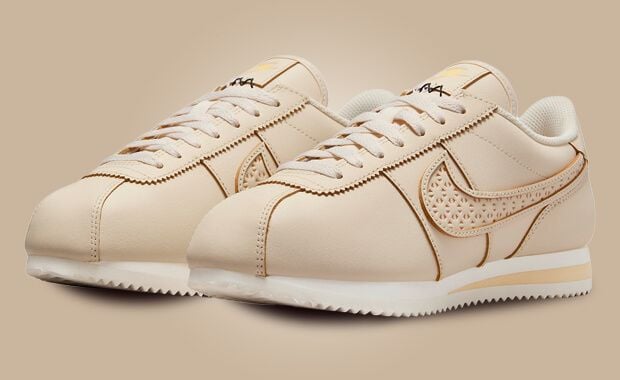 The Women s Exclusive Nike Cortez World Make Includes Intricate Swoosh Detailing