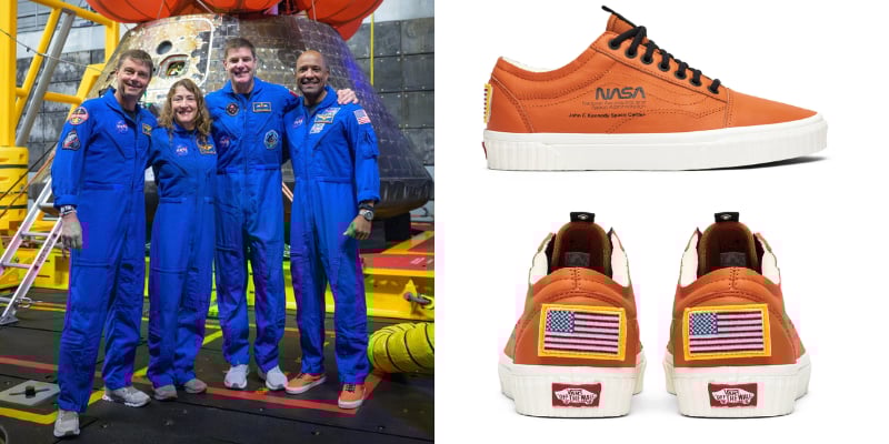 Astronaut Victor Glover Wears NASA x Vans Old Skool Voyager After Artemis II Splashdown