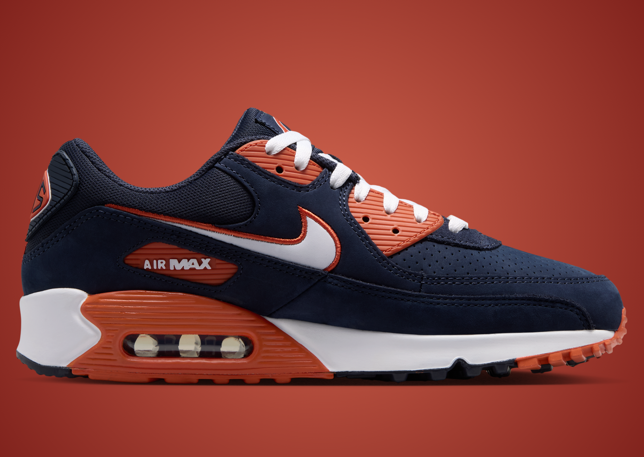 NFL x Nike Air Max 90 Bears Medial