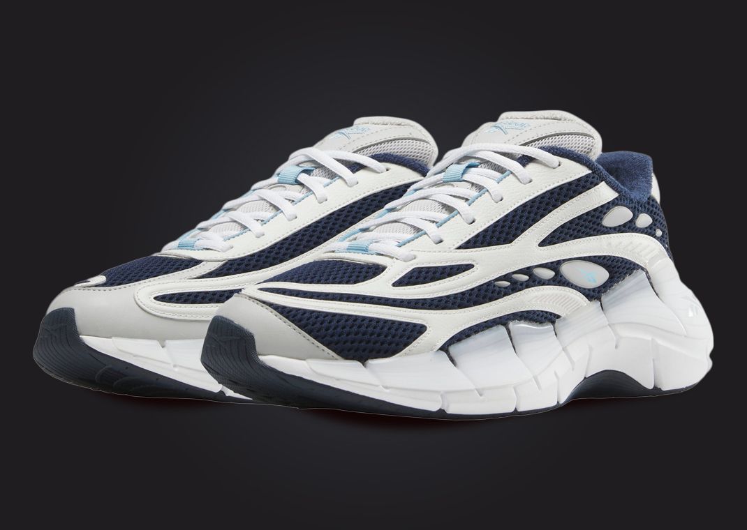 GUIZIO x Reebok Zig Kienetica 2.5 Pure Grey Angle