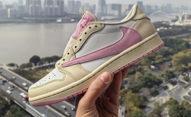 Travis Scott x Air Jordan 1 Retro Low OG Shy Pink