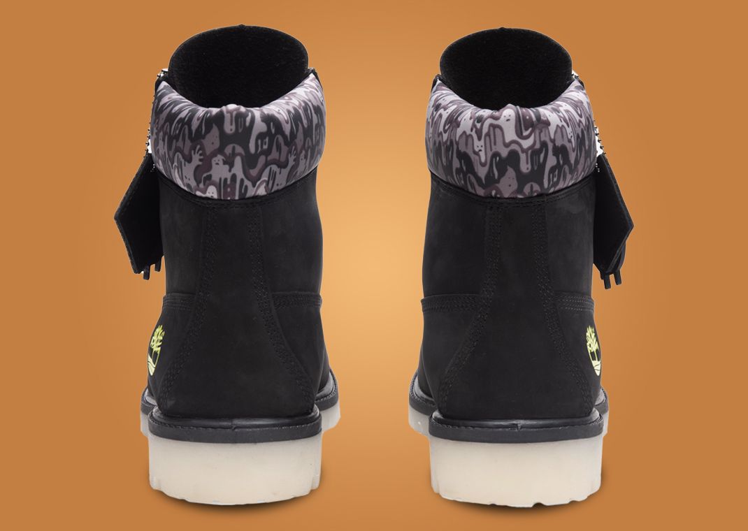 Ghostbusters x Timberland Premium 6" Boot Black Back