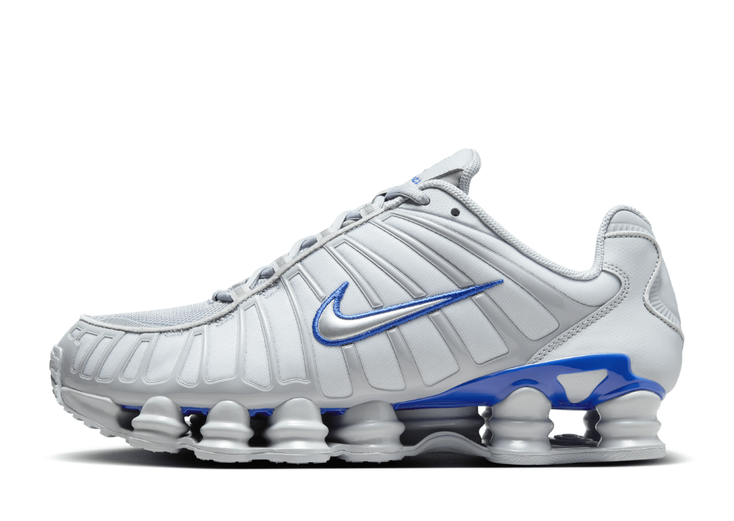 Nike Shox TL Wolf Grey Racer Blue