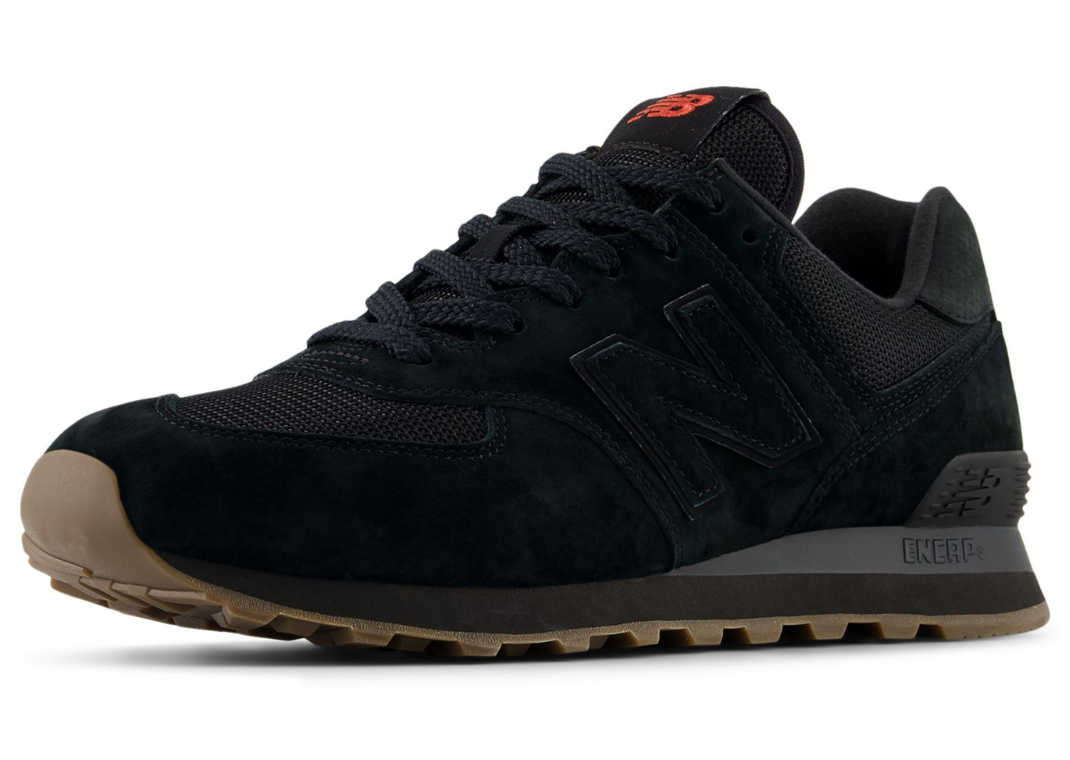 New Balance 574 Year of the Horse Black - Angle