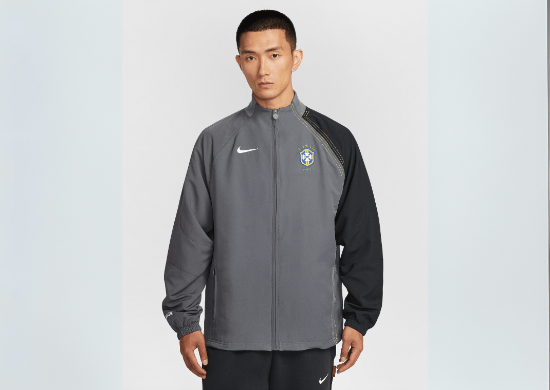 Brazil 2004 Total 90 Reissue Men's Nike Soccer Replica Track Jacket