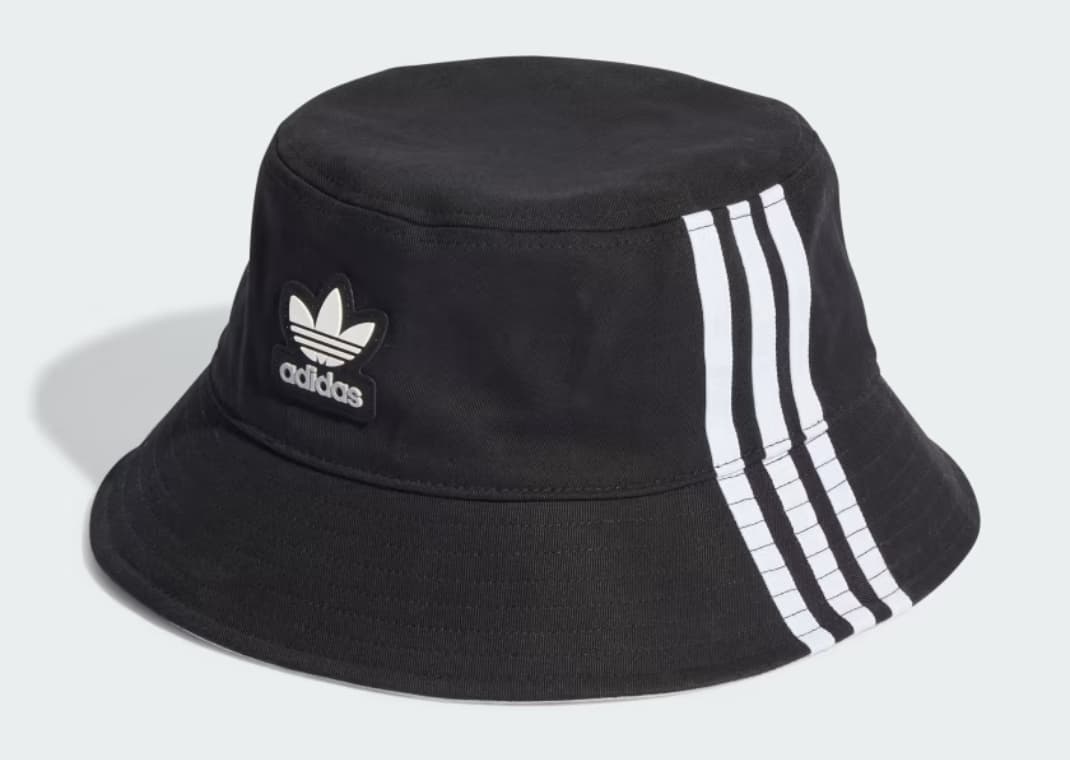 adidas Black Bucket Hat